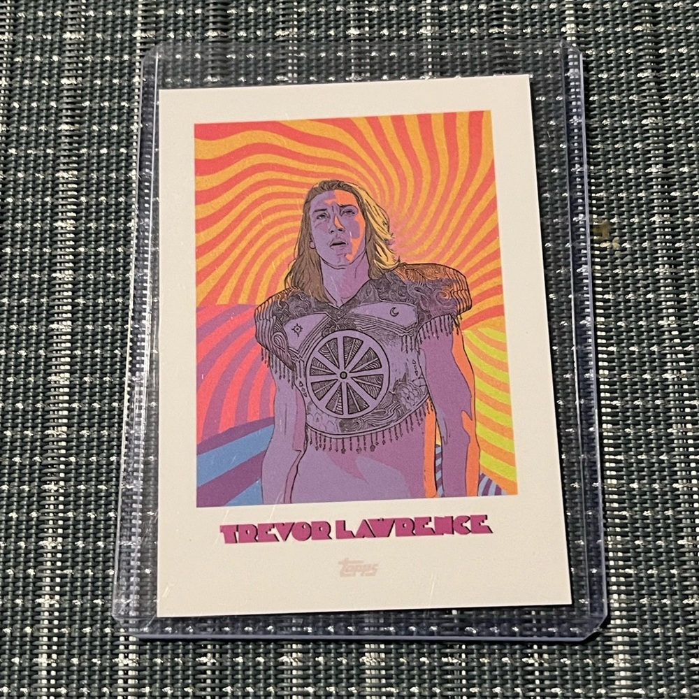 🏈 Trevor Lawrence Topps NFL Football Sports Trading Card, #46 Qty 1